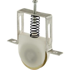 Prime-Line B 617 1 In. Nylon Spring-Loaded Rollers for Sliding Screen Doors, for Columbia (2 Pack)