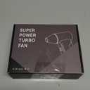 Compressed Air Duster, 150000RPM Electric Air Duster with 3 Gear Speed Adjustable, Rechargeable Cordless Dust Cleaner with Brush/Lighting for Keyboard, PC, Car, Outdoor, Air Bed (Black)