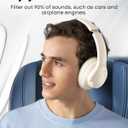 Soundcore by Anker Q20i Hybrid Active Noise Cancelling Headphones, Wireless Over-Ear Bluetooth, 40H Long ANC Playtime, Hi-Res Audio, Big Bass, Customize via an App, Transparency Mode (White)