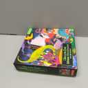 Mudpuppy Dinosaurs Illuminated 500 Piece Glow in the Dark Family Puzzle from Mudpuppy - 20" x 20" Glow in the Dark Puzzle, Perfect Family Activity, Ages 8+