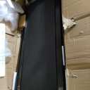 Walking Pad Treadmill with 15% Auto Incline, Foldable Under Desk Treadmill 300lbs Capacity with Remote Control, 3.5 HP Walking Pad with Handle Bar & LED Display for Home Office Use