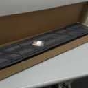 Forbena Floating Shelves 36 Inches Long 8 in Deep Set of 3, Large Wall Shelf for Bedroom Books, Heavy Duty Wide Wall Shelving for Living Room Office Kitchen Closet Organizers and Storage (Black)