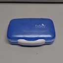 Travel Pill Organizer Large Portable Medication Organizer, Fullicon Oversize 8 Compartment Pill Box, Vitamin Travel Case Pill Holder - Airtight & Moistureproof (Blue)