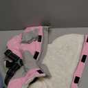 IECOii Large Dog Coat with Harness Built in - Pink, Large - Waterproof Windproof Dog Winter Coat, Fleece Lined Zip Snow Jacket for Dogs Thermal Outdoor Snowsuit Cold Weather Jackets Bulldog (Large(Chest:24.4 in))