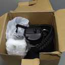 One Gallon Water Bottle Insulated, Triple Wall Vacuum Cold for 48 Hrs & Leak-proof & Non-BPA, 128oz Large Sports Stainless Steel Water Jug with Paracord Handle Straw Spout Lids & DIY Stickers (Black)