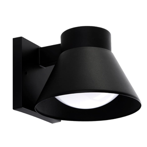 UME 1 LED Outdoor Wall Light Fixtures, Black Front Porch Lights Wall Mount Lighting, Exterior Waterproof Wall Lantern Light Fixture Anti-Rust Farmhouse Wall Sconce for Patio, Doorway, Garage