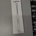 4 Pack Candle Lighter Electric Rechargeable Arc Windproof Lighters Flexible Neck Long Rotate 360 Plasma Lighter USB Flameless Lighters Candles Grill BBQ (Black+red+blue+silver)