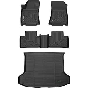 ANBINGOFloor Mats & Cargo Liner Fit for Infiniti QX50 2019 2020 2021 2022 2023 2024 2025,All Weather Car Mats for QX50 Floor Mats Fit for Infiniti QX50 Trunk Cargo Liner Mat for QX50 Accessories