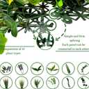 ODTORY Artificial Boxwood Topiary Hedges Panels: 20'' x 20'' 12P(33.5 sqft) | UV-Protected, Fake Grass Backdrop, Fence Privacy Screen, Patio/Balcony/Garden/Backyard, Indoor Outdoor Green Wall Decor
