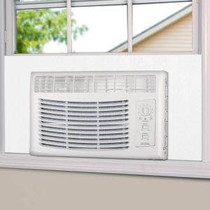 BJADE'S Window Air Conditioner Side Insulated Foam Panel, One-piece Full Surround Insulation Panels Window Seal Kit, Summer and Winter Heat and Draft Insulating