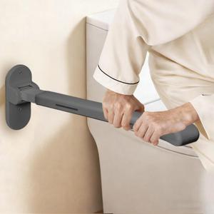 SPECILITE Flip-Up Toilet Grab Bar - 445lb Heavy Duty Support for Bathroom