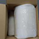 PATIKIL 6 x 4 Inch Clear Amber Glass Shades Replacement, 2pcs Handmade Glass Lamp Shade Cylinder Lampshade Light Fixture with 1-5/8" Fitter for Chandelier Pendant Wall Sconces