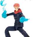 Total Anime Yuji Itadori - 6.5-Inch Scale Figure with Swappable Faceplates, Alternate Hands, and Energy Effects
