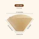 300 Count Cone Coffee Filters #4, Natural Brown Paper Coffee Filters 4 Cone Paper for Pour Over and Drip Coffee Maker (100 Count, Pack of 3)