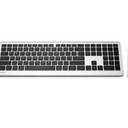 Tecknet Wired Keyboard Black and Silver