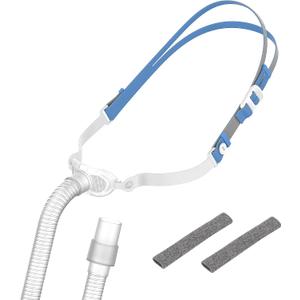 Upgraded Frame Assembly for Airfit P10 with Strap & Short Tube - Quieter Seal, Enhanced Stability & Easy Adjustment, IBEET Replacement CPAP Supplies for P10 Nasal Pillow