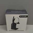 Bluetooth Headset, Wireless Headset with Microphone for PC, V5.2 Computer Headset with Noise Cancelling Mic, USB Dongle, Charging Base & Mute Button for Work, Cell Phones, Computer (Black)