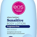 eos Shea Better Sensitive Skin Body Lotion, 48Hour Moisture Skin Care, For Dry Skin, Fragrance Free Body Lotion, Eczema Lotion, Vegan, 16 fl oz 