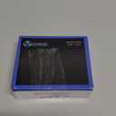 Everest 90° Angled RJ45 Cat6 Keystone Jacks 10-Pack in Black - Slim Profile Female RJ45 Connectors - Cat 6 Keystone Jack - Compatible with 90° Angled Speed Termination Tool - easyJACK (B094WB91H3)