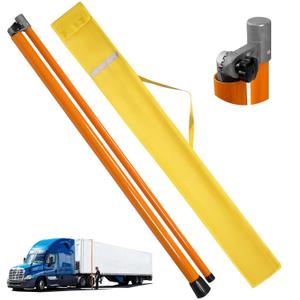 20FT Load Height Measuring Stick, Imperial & Metric Measurement Sticks for Trucks, Car Hauler, Trailer, RV, Retractable Truck Height Stick with Carrying Bag