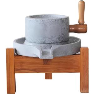 The Grindbench – Solid Red Oak & Stone. A Manual Mill That Lives on Your Counter. Not in Your Cabinet. For Wheat, Nuts, Spices. No Batteries. No Screens. Just Grain and Stone.