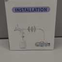 Breast Pump Accessories Kit - 24mm Flange Set Compatible with Spectra S1/S2/Motif Luna, Includes Valves, Tubing & Backflow Protectors