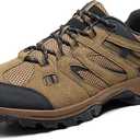 CAMELSPORTS Mens Hiking Shoes Walking Shoes for Men Outdoor Leather Mesh Lightweight Trail Sneakers, 11