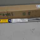 PEAK Transport Heavy Duty Windshield Wiper Blade, Durable Metal Wiper Blade Replacement for Class 6-8 Trucks, Class A RV's, and Transit Buses with Saddle Wiper Arm and 22" Wide Saddle Blade
