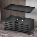 additional Extra Large Lids for UAMFURI 160/165QT storage bins,1-pcs Lids only25.6''W*16.3''D (Black-2pcs, 160QT/168QT)