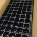 72-Cell Seed Trays with Drainage Trays-10 Sets 20 Packs-1020 Durable Plastic Plant Tray for Seed Germination21x11x1.81 in