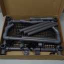 Extra Large Turtle Basking Platform, 13.4" Width Turtle Tank Accessories, PVC Basking Area with Ramp, DIY Basking Dock for Aquatic Turtles for 40(breeding)/50/70/75/90/100 Gallon Aquariums