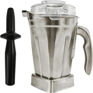 Stainless Steel Container 48oz,Replace for 5000 5200 6300 6500 7500 E310 E320 Pro 200 500 750 vm0101 vm0197, Compatible with C/G-Series Explorian Commercial Ropel Series