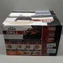 Ninja EG201 Foodi 6-in-1 Indoor Grill with Air Fry, Roast, Bake, Broil, & Dehydrate, 2nd Generation, Dishwasher Safe, Black/Silver