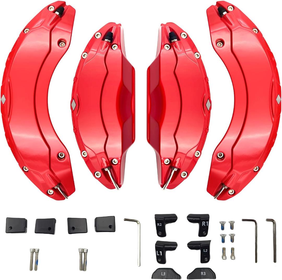 caliper covers set of 4 Compatible with modle S and model X Accessories 2023-2024