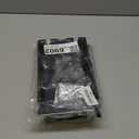 2PCS Center Console Organizer & Armrest Divider Set for Subaru Crosstrek/Impreza 2026 2025 2024, Custom Fit Dual-Layer Durable ABS Plastic Storage Box Insert Tray Interior Accessories, Black