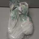 K KomForme Kids Sneakers for Boys and Girls Toddler Canvas High Top Walking Causal Shoes with Zipper (White)