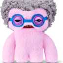 Fuggler Old Fogies 9-Inch Plush Toy (Squidge) by ZURU  Funny Ugly Monster Stuffed Animal with Human-Like Teeth, Collectible Plush for Kids, Tweens, Teens, Adults & Weird Toy Lovers