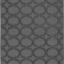 Garland Rug Sparta Non Slip Polypropylene 3 Ft. X 5 Ft. Cinder Gray Area Rug- Ideal for Living Rooms & Hallways, Stylish & Durable for High-Traffic Areas