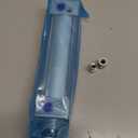 SC Air Cylinder 1-1/2 inch (40mm) Bore 4 inch (100mm) Stroke, Double Acting Aluminum Pneumatic Cylinder for Industrial Automation (SC40X100)