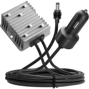 DAIERTEK Starlink Gen 3 12V Cigarette Lighter Adapter, 10V-36V Input 57V 4.5A Output, 18AWG Starlink Standard Car Charger, Waterproof Portable High Efficiency Stable Starlink DC Power Supply