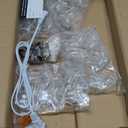 Hexagon Garage Lights: 168W 5 Grids LED Garage Lights - Easy Install 6500K Super Bright Honeycomb Light for Workshop Warehouse Car Detailing Shop Exhibition Hall Gym