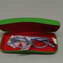 Ray-Ban Kids' Ry9074vf Low Bridge Fit Rectangular Prescription Eyewear Frames (Light Blue on Rubber Light Blue)