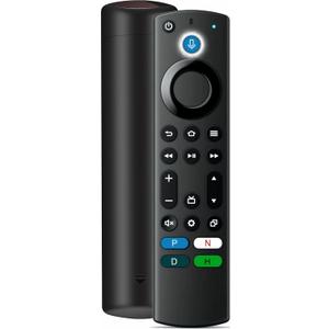 Universal TV Remote Replacement, Compatible with Insignia, Toshiba, 2-Series, 4-Sereis, Omni, Pioneer, TCL, Hisense Smart TVs with Voice Control