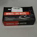 12x1.5 Wheel Lug Nuts, 20PCS Chrome 12mmx1.5 Closed End Bulge Acorn Lug Nut, Cone Seat, 19mm Hex Aftermarket Wheels