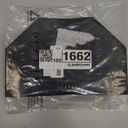 OLETHA Aesthetic Rectangle Tissue Box Cover, Medium Flat Box Tissues Holder Rectangular, Black (Fits Medium Flat Box (110-160 Sheets))