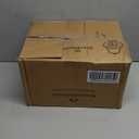 Fake Fern Potted Plant Artificial Boston Ferns in Pot 35 Leaves for Outdoors & Indoor Faux Fern Bush Plant 20inch for Patio Garden Farmhouse Windowsill Office Living Room Decoration Home Decor (Large)