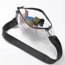 3 x FANGSUN Clear Crossbody Bag Stadium Approved, Clear Purse for Women, Transparent Shoulder Messenger Handbag for Concert Sport