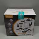 Pressurized Handheld Multi-Surface Natural Steam Cleaner with 12 pcs Accessories, Multi-Purpose Steamer for Home Use, Steamer for Cleaning Floor, Upholstery, Grout and Car (Grey)