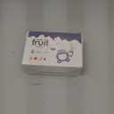 2 Pack Silicone Baby Fruit Feeder with Mini Freezer Tray, Breastmilk Popsicle Molds for Baby Teething Relief, Fresh Food Feeder for Safe Infant Self Feeding, Extra Food Pouches (Blue/Green)