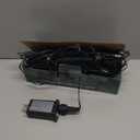 White Christmas Net Lights Outdoor 5ft x 6ft Connectable, 120Led 8 Modes Waterproof Black Wire 29V Plug in Mesh Net Christmas Lights for Garden,Yard, Bushes, Trunk, Xmas Tree Decor (Cool White)